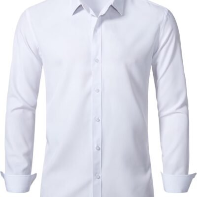 Slim Fit Stretch Button Down Dress Shirt