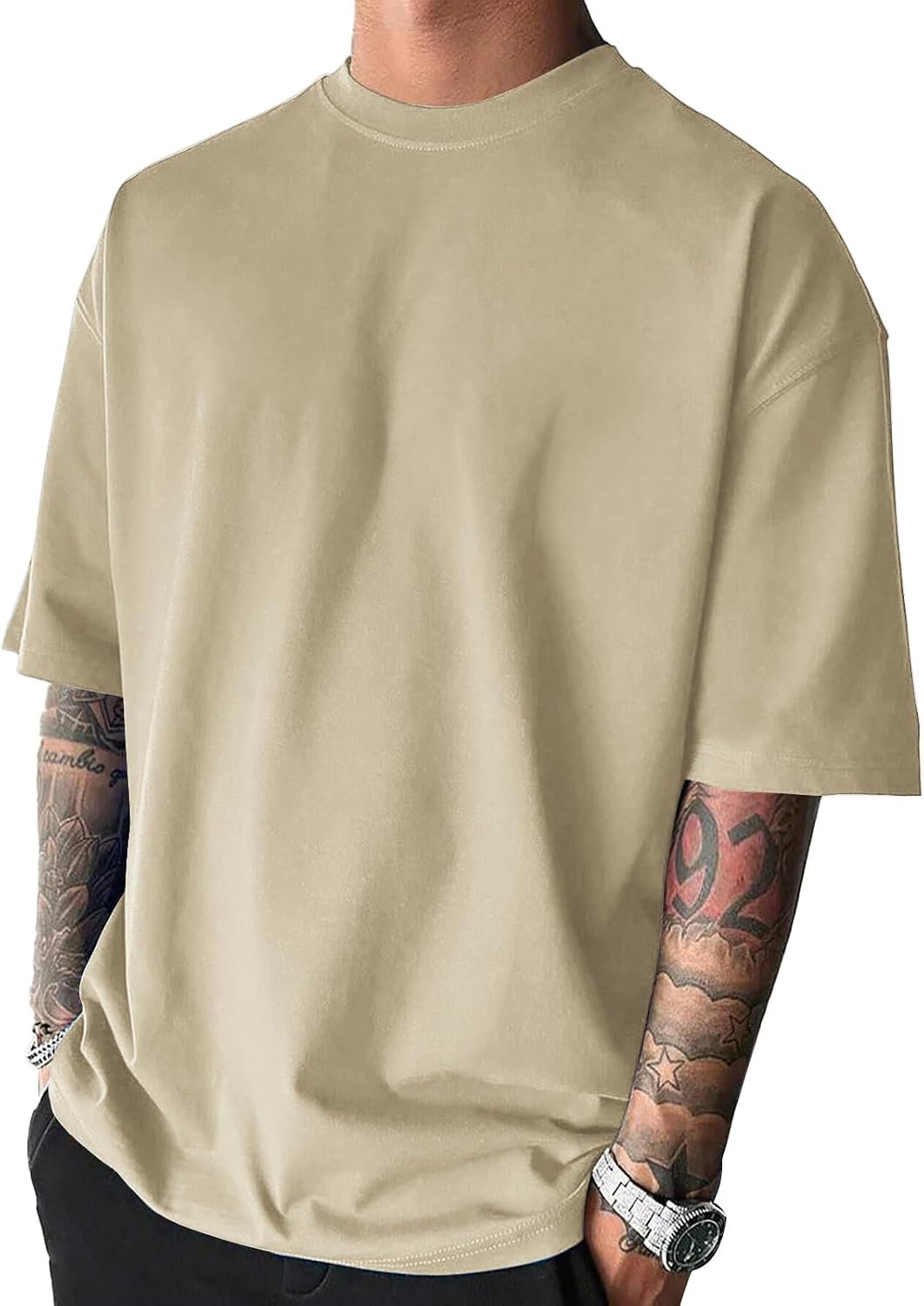 Oversized Dry Fit Short Sleeve Crewneck T-Shirt