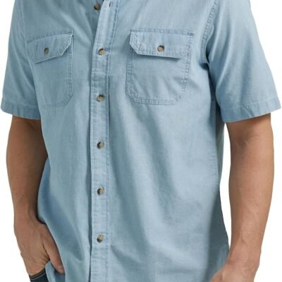 Short Sleeve Classic Woven Shirt