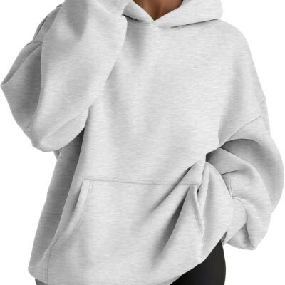 Womens Oversized Hoodies Fleece Trendy Sweatshirts Pullover