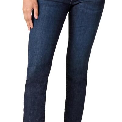 Womens High Rise Skinny Jean Pants,  Dark Wash