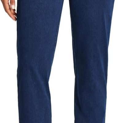Straight Leg Jeans for Women Stretchy Pull On Sweatpant Jeans Women High Waisted Bootcut Jean Trendy Denim Pants