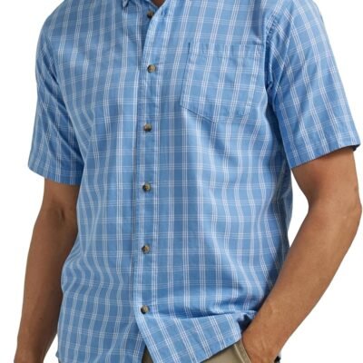 Short Sleeve Classic Plaid Shirt